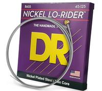 DR Strings NICKEL LO-RIDER™ - Nickel Plated Bass Strings: 5-String Medium 45-125