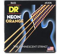 DR Strings NOB-45 Nickel Coated Bass Guitar Strings, Medium