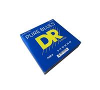DR Strings Pure Blues PHR9 3-Pack - Electric Guitar Strings 9-42 - Round Core, Warm Vintage Sound - Ideal for Blues & Classic Rock