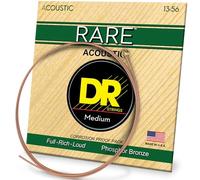 DR Strings RARE™ - Phosphor Bronze Acoustic Guitar Strings: Medium 13-56
