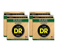 DR Strings RPMH-13 Rare Acoustic PB 13-56 4 Pack Bundle