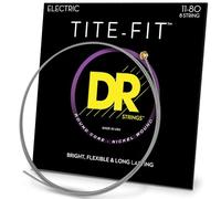DR Strings TF8-11 8 String Tite-Fit Nickel Plated Heavy Electric Guitar