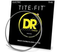 DR Strings TITE-FIT™ - Nickel Plated Electric Guitar Strings: Light to Medium 9-46