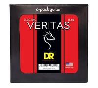 DR Strings Veritas Electric Guitar Strings - .011-.050 Heavy (6-pack)
