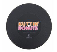 Dr Suzuki Kuttin' Donuts 7" Vinyl Record Slipmat (single, black)