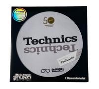 Dr Suzuki Meets Technics Mix Edition Slipmats - 50th Anniversary White