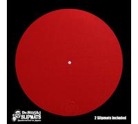 Dr Suzuki Mix Edition Slipmats Pair in Red Ultimate DJ Slipmat