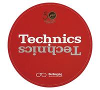 Dr Suzuki Slipmats For the Technics 50th Offical Partners 12" red