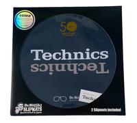 Dr Suzuki Vs Technics Limited Edition 50th Birthday 12” Slipmats, pair - Black
