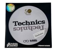 Dr Suzuki Vs Technics Limited Edition 50th Birthday 12” Slipmats, pair - White
