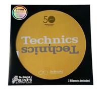 Dr Suzuki Meets Technics Mix Edition Slipmats - 50th Anniversary Yellow