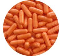 DR T & T 100 Empty Gelatine gelatin orange capsules capsule size 2 size2 eu product with certificate
