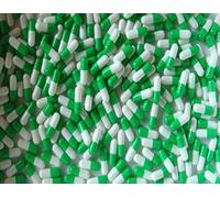 DR T & T 1000 Empty Gelatine Green/White Capsules Capsule Filling Size 4