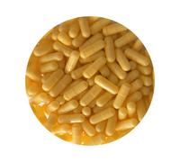 DR T&T size 0 size0 rich yelow gelatine capsules Tio2 Free (10000)