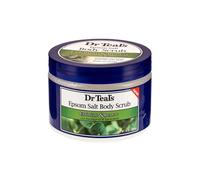 Dr Teal's Epsom Salt Body Scrub Exfolaite & Renew with Eucalyptus & Spearmint 454g | Soothing Scrub, Refreshing Body Scrub for Smooth, Soft Skin