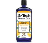 Dr Teal's Foaming Bath With Pure Epsom Salt Prebiotic Lemon Balm 1000ml