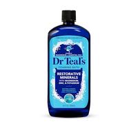 Dr Teal's Foaming Bath with Pure Epsom Salt Restorative Minerals with Magnesium, Potassium, Zinc and Essential Oils 1L