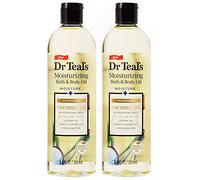 Dr Teal's Moisturizing Bath & Body Oil by Dr Teal's Nourishing Coconut Oil with Essensial Oils, Jojoba Oil, Sweet Almond Oil and Cocoa Butter 8.8 oz