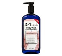 Dr Teal's Pink Himalayan Body Wash, Restore and Replenish with Pure Epsom Salt and Essential Oils, 24 Fl Oz