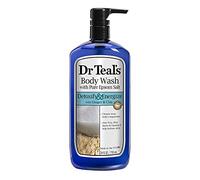 Dr Teal's Pure Epsom Salt Body Wash Detoxify & Energize with Ginger & Clay 710 ml