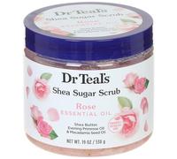 Dr Teal's Shea Sugar Rose Body Scrub 538g