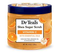 Dr Teal's Shea Sugar Scrub With Citrus Essential Oils And Vitamin C Pink - 538g