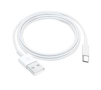 Dr.Tech iPhone 15 CarPlay Cable USB A to USB C, Fast Charging Cord for iPhone 15/16 Series, iPad Pro, iPad Air, iPad 10th Gen, Mini 6 - Car USB Cable (White, Pack 1)