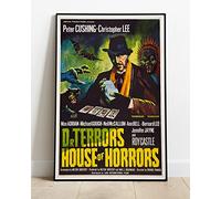 Dr Terror's House Of Horrors Peter Cushing Christopher Lee Movie Film Promo : A Huge 36"x24" Poster Print Similar (Slightly Larger) to A1 Size : Vintage Retro Reproduction : BRING YOUR WALLS TO LIFE !