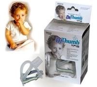 Dr. Thumb Thumb Guard for Toddlers (Small 12-36 Months) - Stop Thumb Sucking, Gentle Habit Breaker, BPA-Free Silicone Protector, Comfortable Adjustable Strap, Easy to Wear