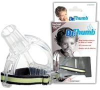 Dr. Thumb - Thumb Guard for Toddlers (Small 12-36M), Stop Thumb Sucking Habit, Adjustable BPA-Free Silicone Protector, Gentle Non-Medical Comfort Aid, Soft & Safe