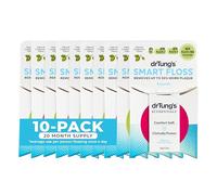 Dr. Tung's Smart Floss, 30 yds, Natural Cardamom Flavor 1 ea Colors May Vary (Pack of 10)