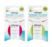 Dr. Tung's Smart Floss, 30 yds, Natural Cardamom Flavor 1 ea Colors May Vary (Pack of 2)