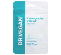 DR.VEGAN Ashwagandha KSM-66 500mg Stress Support Capsules - 30 Capsules