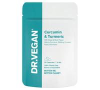 DR.VEGAN Curcumin & Turmeric with Ginger & Black Pepper Joint Support Capsules - 30 Capsules