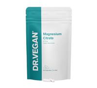DR.VEGAN® Daily Magnesium Citrate 400mg of Elemental Magnesium | Support Healthy Bones and Muscles | 60 Vegan Capsules | 2-A-Day