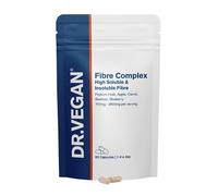 DR.VEGAN Fibre Complex Soluble & Insoluble Fibre Digestive Support Capsules - 60 Capsules