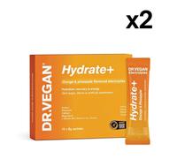 DR.VEGAN Hydration Sachets Orange & Pineapple Flavour - 15 Sachets (2 Packs)
