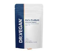 DR.VEGAN® Kid’s ProMulti | Full Spectrum Multivitamin & Probiotic | Tiny Capsules (Age 3-16) | Bones, Teeth, Immunity & Gut Microbiome | 25 Active Ingredients, 2 Billion Live Cultures | 60 Capsules