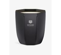 Dr. Vranjes - Decorative Scented Candle Onice - Ambra 500 g / 18 oz, Refined Colored Glass Vessel Hand-Made, Octagonal Form, Color Black, Made in Italy