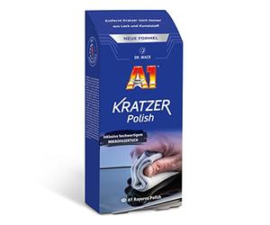 Dr. Wack - A1 nano scratch polish - NEW FORMULA 50 ml including special wipes I Car polish to remove fine scratches I Suitable for paint & plastics I High-quality car care - Made in Germany