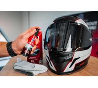 Dr. Wack S100 Motorcycle Visor, Goggles and Screen Anti Rain Spray and Microfiber Cloth Set. Rain Repellent. 100ml