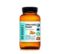 DR WAKDE'S Amba haldi Powder (Mango-Ginger | Curcuma Amada) - 100g (3.5oz) | Pure, Raw & Dried Powder | Ayurvedic Herb | Vegan | Nothing Added, Nothing Removed | Same Day Dispatch (100g / 3.5oz)