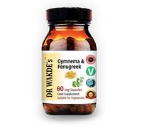 DR WAKDE'S Gymnema & Fenugreek Capsules | 60 Veg Caps | Bitter Herbs | Promotes Sugar Metabolism* | Plant-Based Supplement | Vegan | All Natural