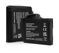 Dr.warm 2 x Rechargeable Lithium Polymer Batteries Pack with Type C Charging Port for Heated Gloves and Heated Socks 7.4V 3000mAh