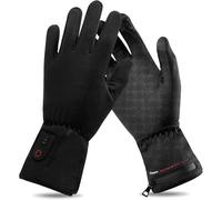 Dr.warm Heated Glove Liners for Women or Men, Heating Gloves Rechargeable, Battery Electric Gloves for Cycling, Walking, Fishing, XL