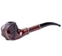 Dr. Watson - Tobacco Pipe, Collectable Series, Hand Carved from Pear Wood, Fits 9mm Filter (Claw)