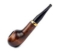 Dr. Watson - Tobacco Pipe, Mini Series, Handcrafted from Maple Wood (Brown)