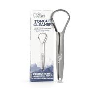 Dr. White’s Precision Tongue Care™ Single Grip Tongue Cleaner | 420 Stainless Steel | Precision-Control Design for Daily Oral Care