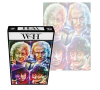 Dr Who 1000 Piece Jigsaw Puzzle - The First Four Doctorsn - Classic Retro TV Show Jigsaw; Eco Friendly Puzzle Gift for Adults & Families
