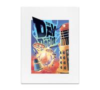 Dr Who inspired Fine Art Print + Postcard | Day Of The Doctor (2013) | Wall Art | Sci-Fi | 40cm x 30cm